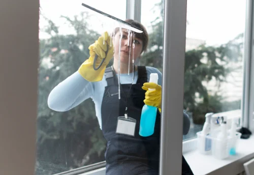 Nettoyage de vitres intérieures et extérieures à Villaines-la-Gonais